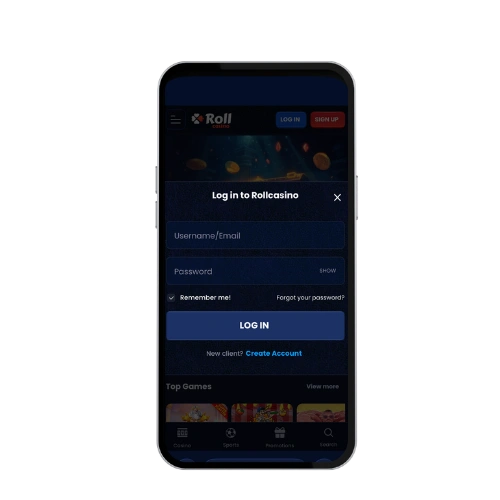 RollCasino Casinò login